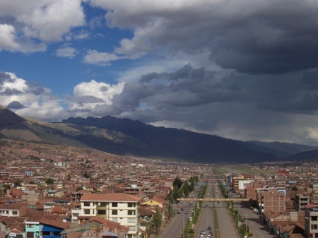 Vue d'ensemble sur Cuzco